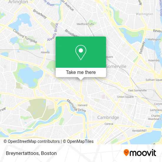 Breynertattoos map