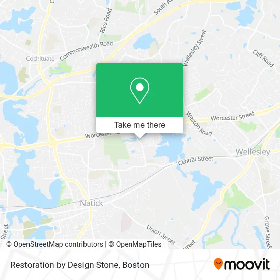 Restoration by Design Stone map