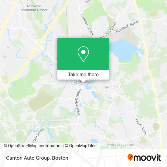 Canton Auto Group map