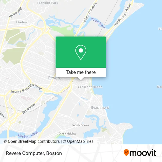 Revere Computer map