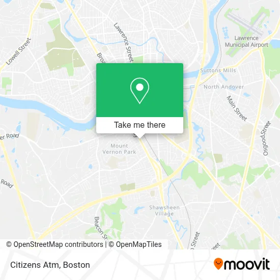 Citizens Atm map