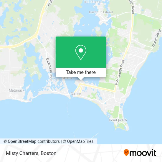 Misty Charters map