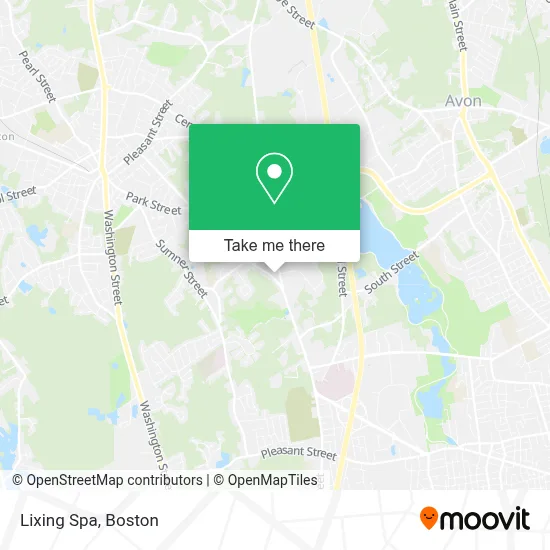 Lixing Spa map