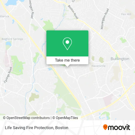 Life Saving Fire Protection map