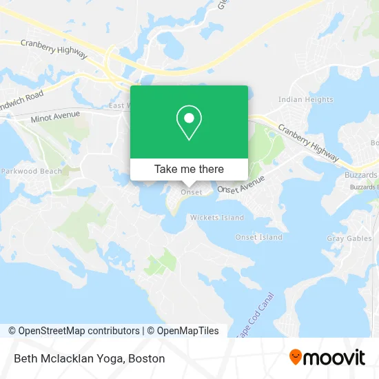Beth Mclacklan Yoga map