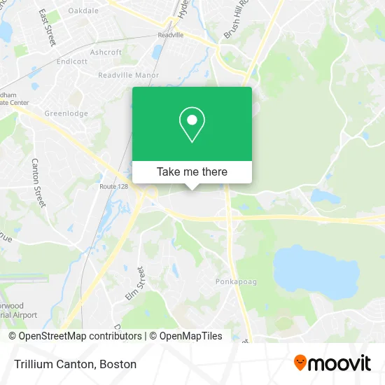Trillium Canton map