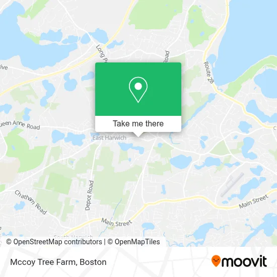 Mccoy Tree Farm map