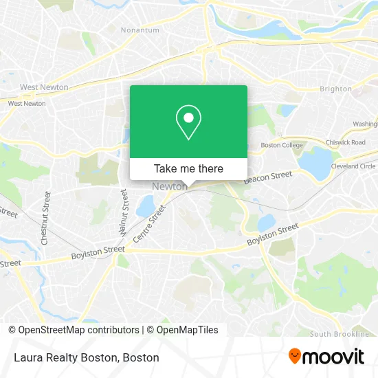 Laura Realty Boston map