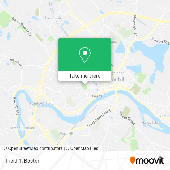 Field 1 map