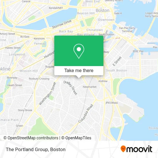 The Portland Group map