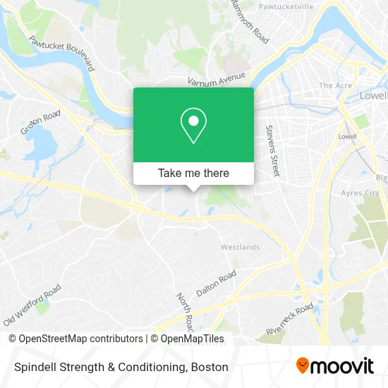 Spindell Strength & Conditioning map