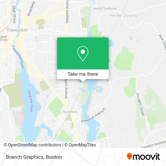 Branch Graphics map