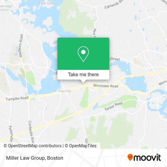 Miller Law Group map