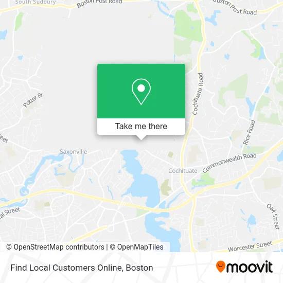 Find Local Customers Online map