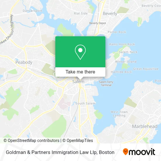 Goldman & Partners Immigration Law Llp map