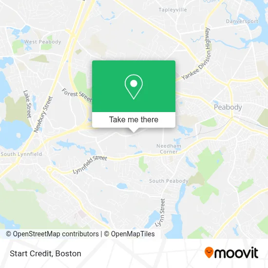 Start Credit map