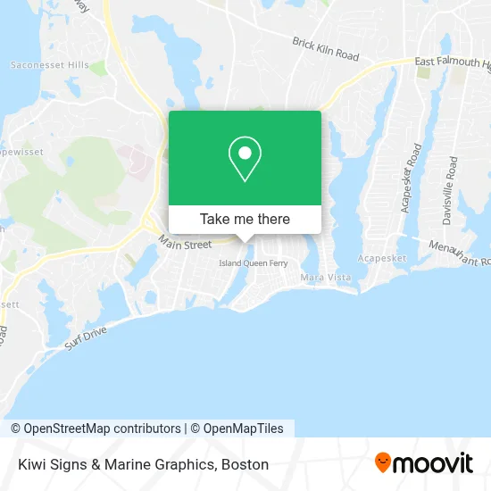 Kiwi Signs & Marine Graphics map