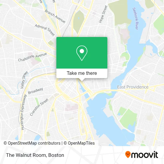 The Walnut Room map
