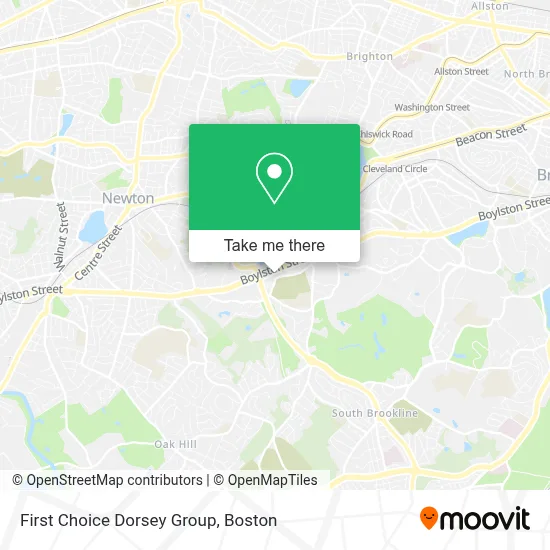 First Choice Dorsey Group map