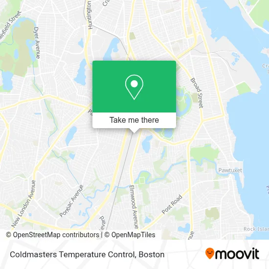 Coldmasters Temperature Control map