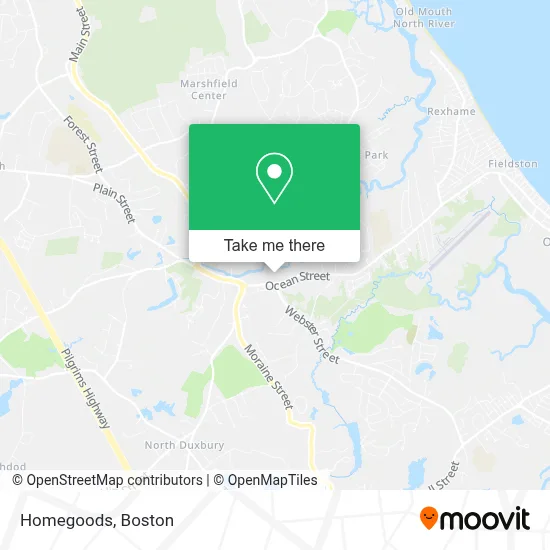 Homegoods map