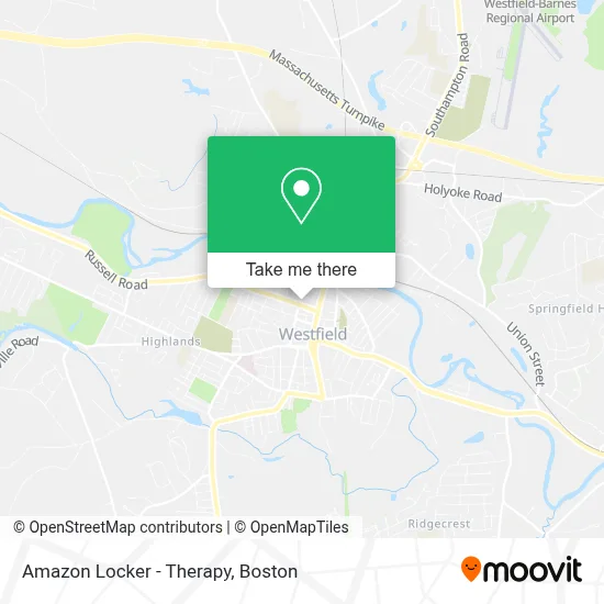 Amazon Locker - Therapy map