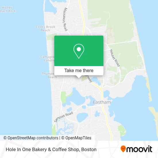 Hole In One Bakery & Coffee Shop map