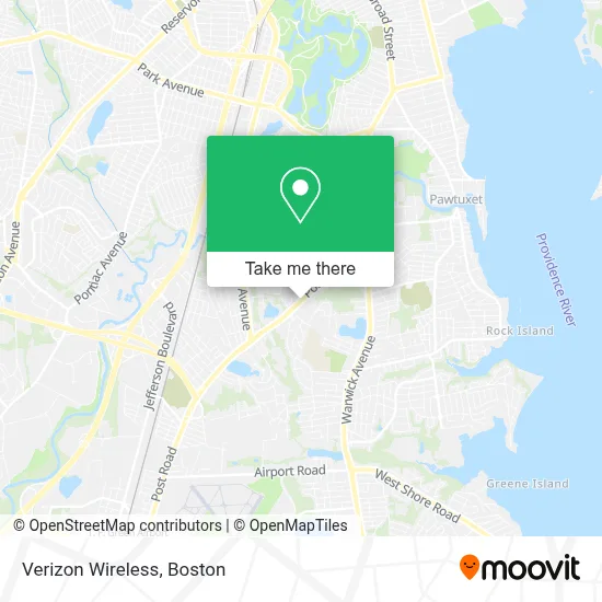 Verizon Wireless map