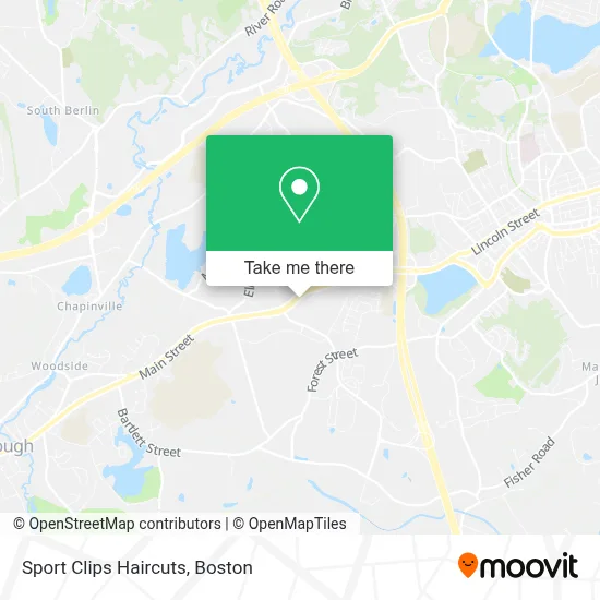 Sport Clips Haircuts map