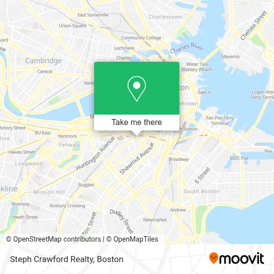 Steph Crawford Realty map