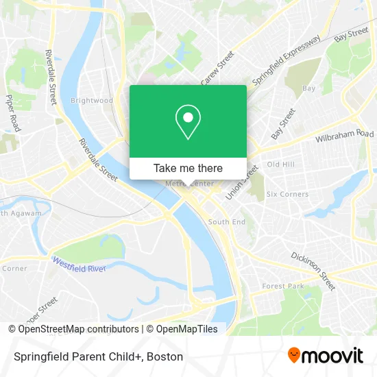 Springfield Parent Child+ map