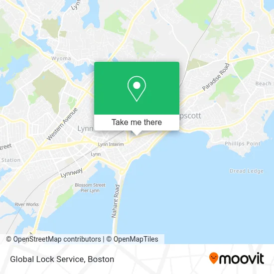 Global Lock Service map