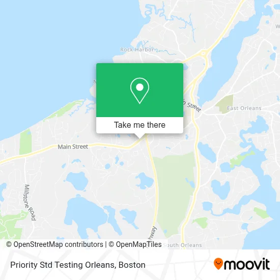 Priority Std Testing Orleans map