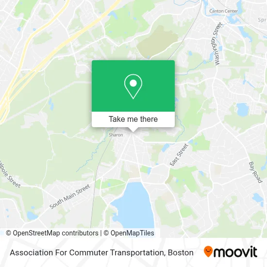 Association For Commuter Transportation map
