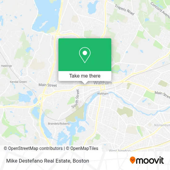 Mike Destefano Real Estate map