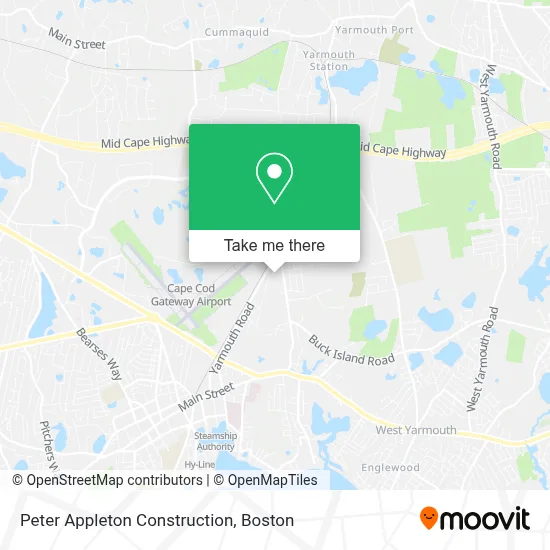 Peter Appleton Construction map