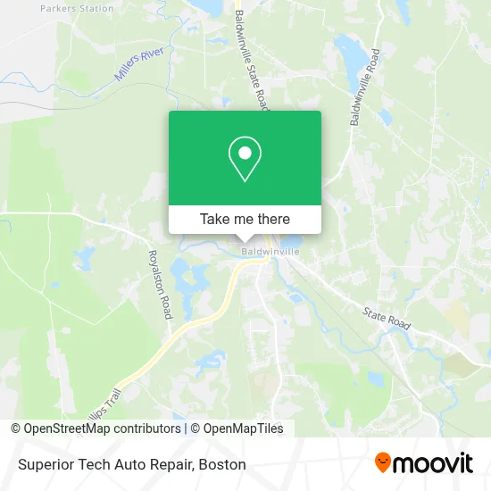 Superior Tech Auto Repair map