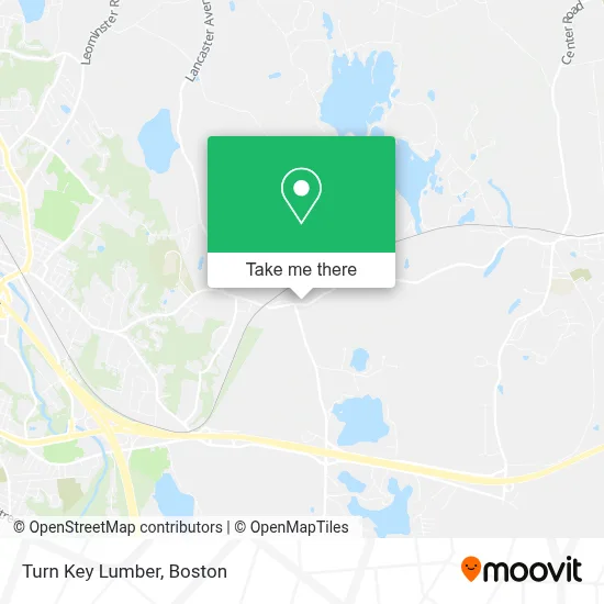 Turn Key Lumber map