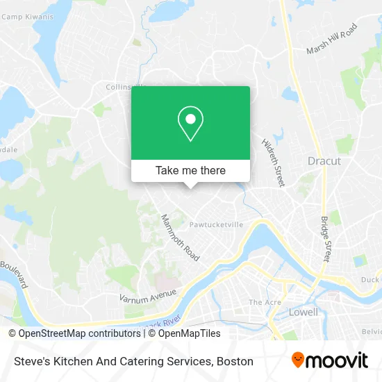 Steve's Kitchen And Catering Services map