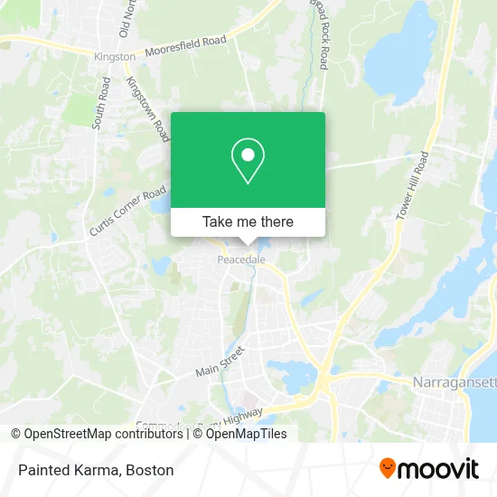 Painted Karma map