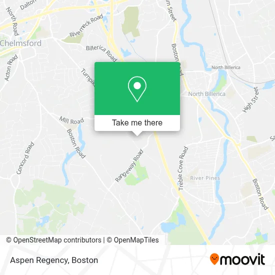 Aspen Regency map