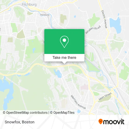 Snowfox map