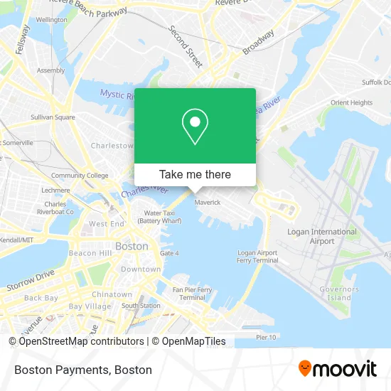 Boston Payments map