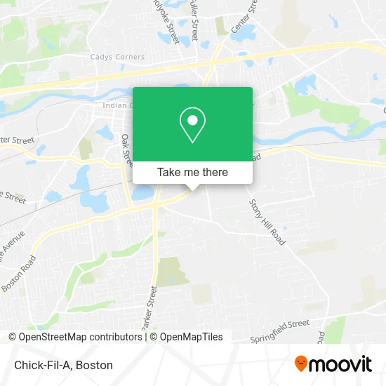 Chick-Fil-A map