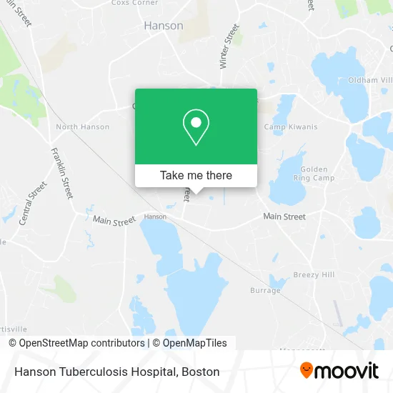 Hanson Tuberculosis Hospital map