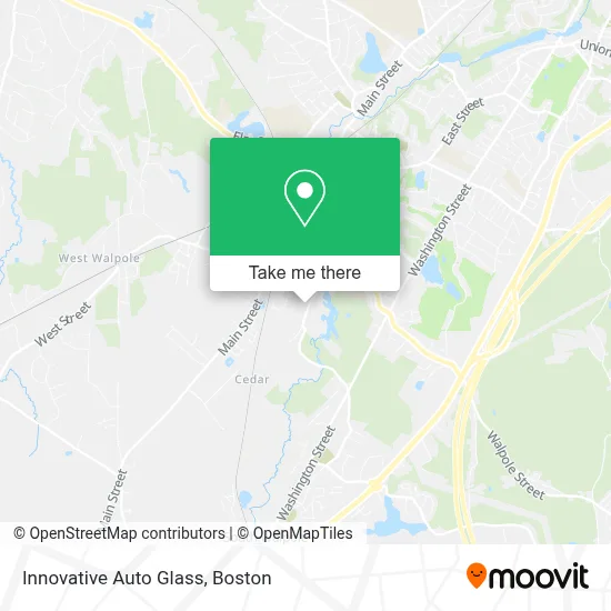 Innovative Auto Glass map