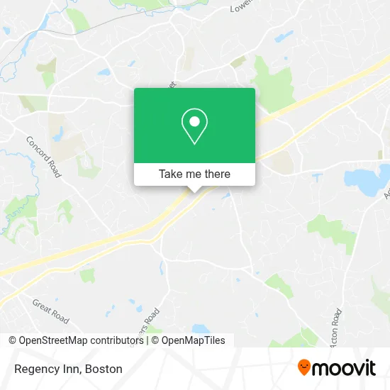 Regency Inn map