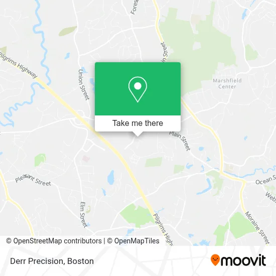 Derr Precision map