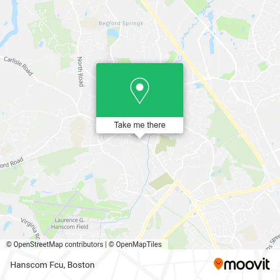 Hanscom Fcu map