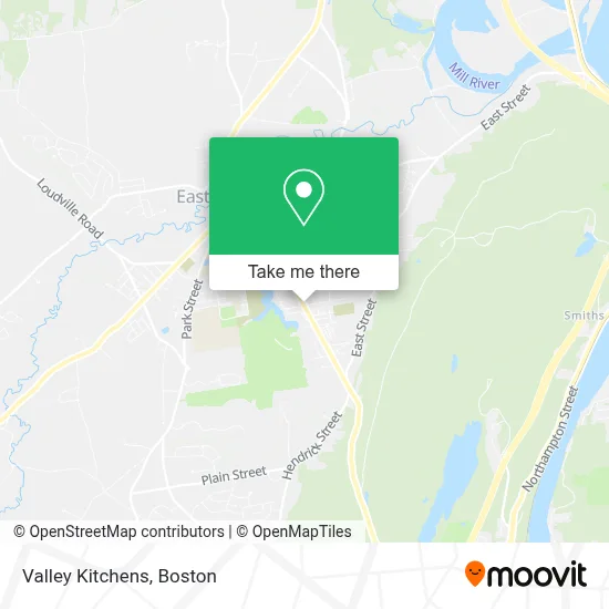 Valley Kitchens map